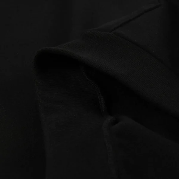 Boutiq Classic Black Hoodie - Signature Blue Logo - Image 4