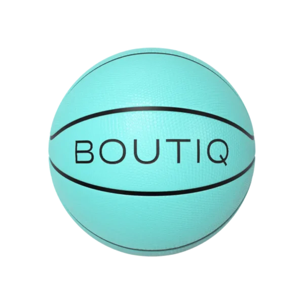 Boutiq Basketball in signature blue color.