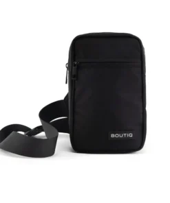 Boutiq Urban Crossbody Bag with adjustable strap and water-resistant fabric.
