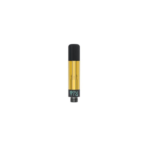 Boutiq 1G 510 vape cartridge with clear liquid diamonds cannabis oil, Pineapple Punch strain