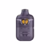 Boutiq Switch dual-chamber vape pen with Cake Mix (Sativa) and Orange Slush (Sativa) cannabis oil, on a clean white background, showcasing the 'SWITCH' button.